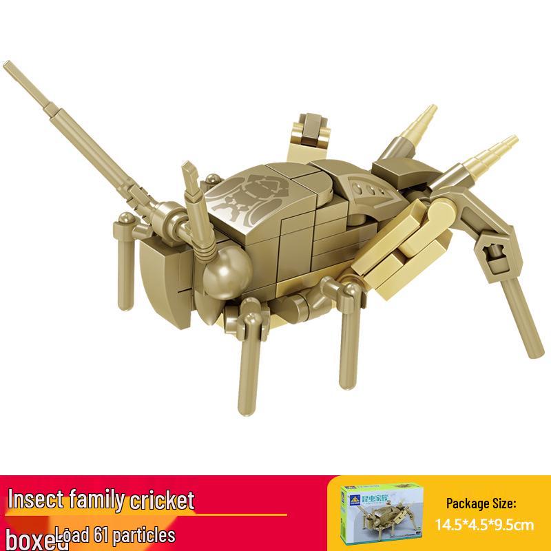 

Конструкторы Kai Zhi - Совместимые образовательные игрушки для сборки животных и насекомых для детей.