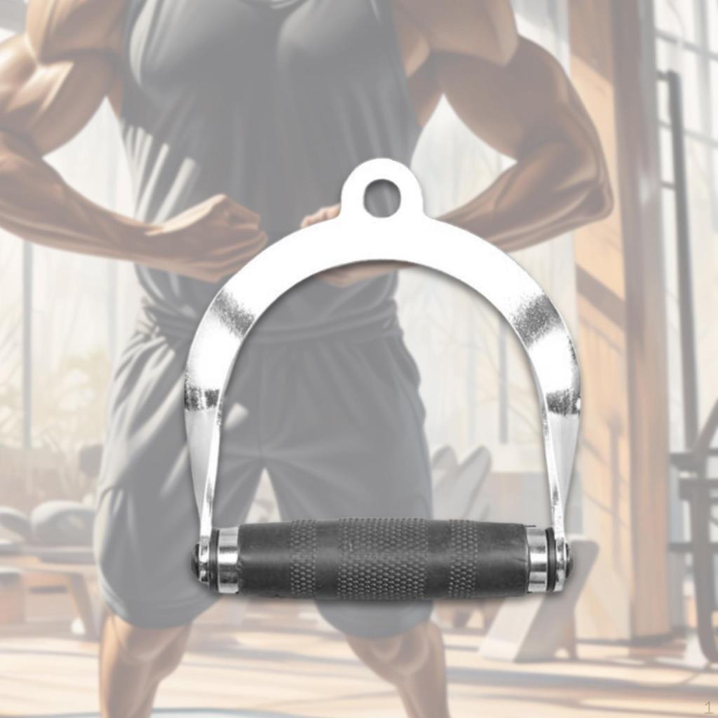D Row Handle for Cable Machine Portable Equipment Sturdy LAT Pull Down Triceps Strength