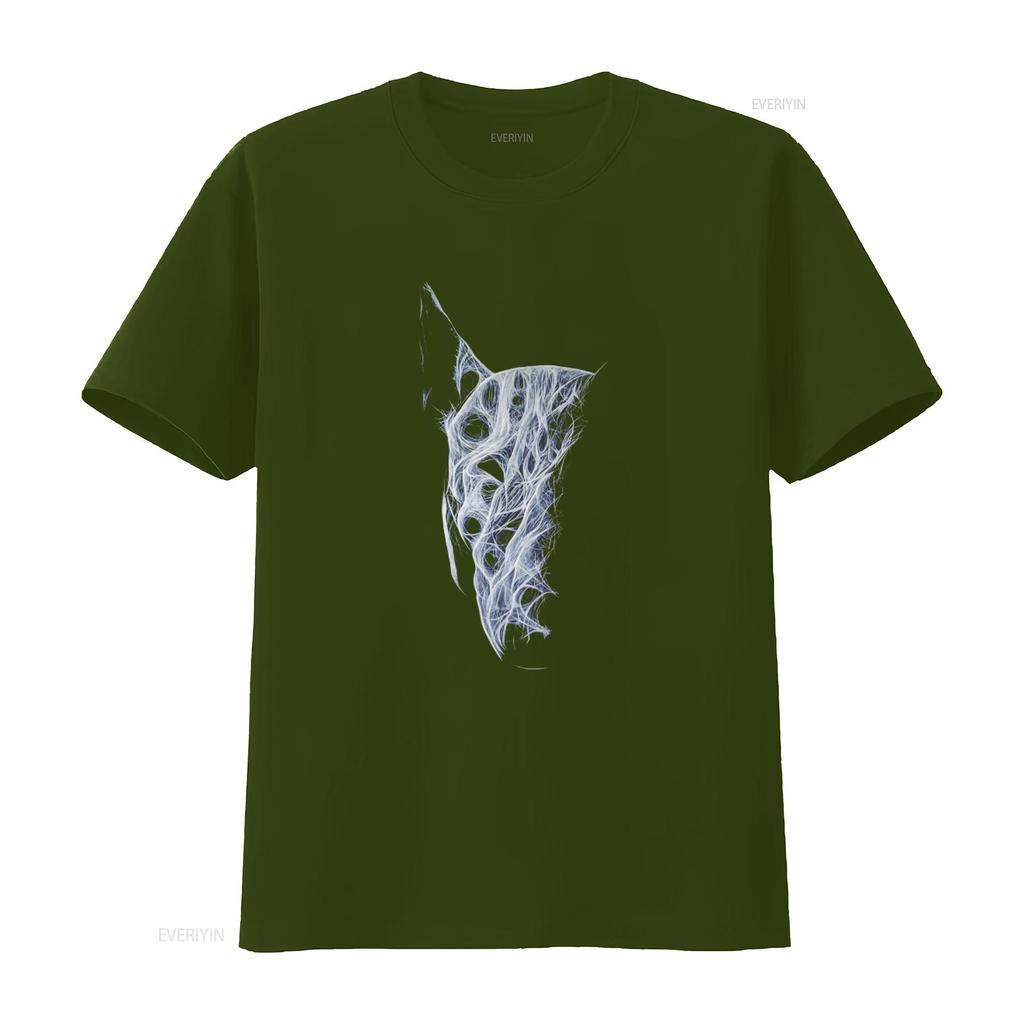 Abstract White Dog Bullterrier T Shirt for American Fashion Lovers Vintage Washed Soft Versatile Streetwear