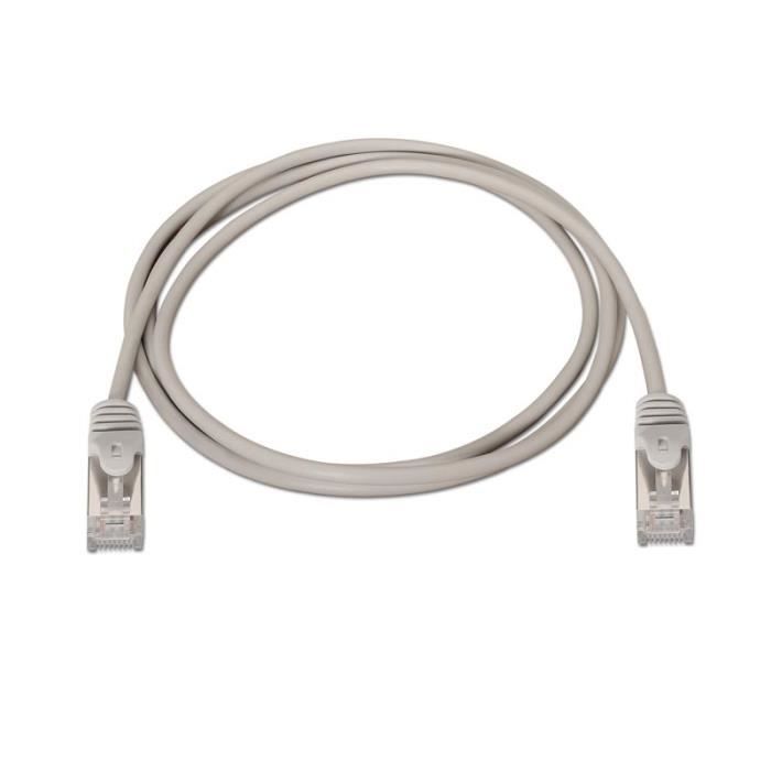 Câble Net Rj45 FTP Cat5e Cat5e 2 mètres Couleur Gris