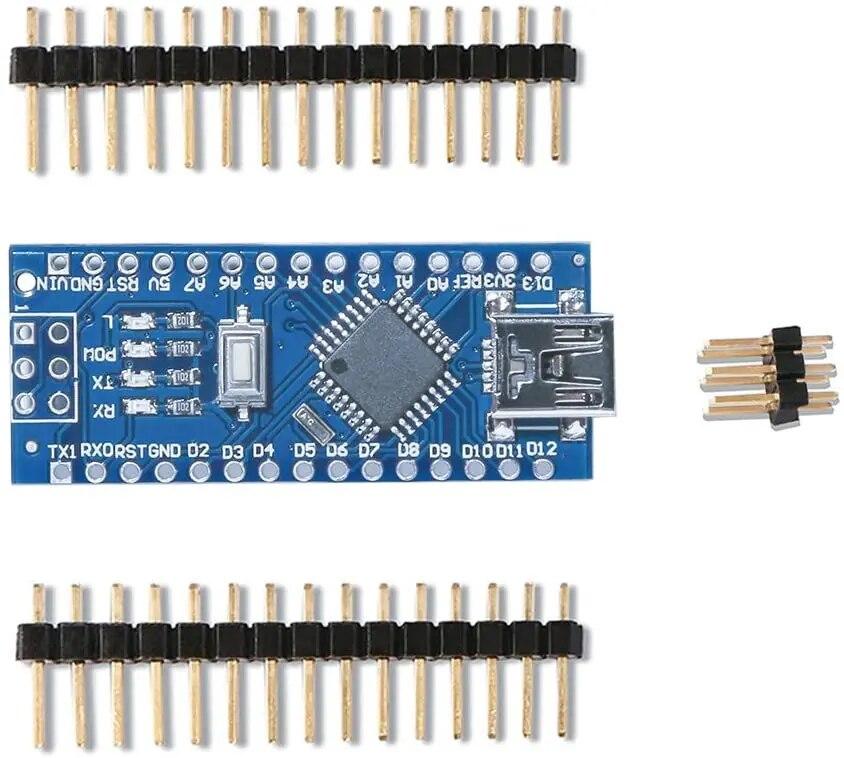 For Nano V3.0 Micro Controller Module ATmega328P Module Nano Board CH340 USB Cable Compatible with Arduino Nano V3.0