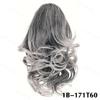 MISS WIG Synthetic Claw Hestehale Kort Krøllet Bølget Hestehale Extensions Elegant for kvinner Daglig bruk Hårtilbehør