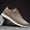Heren Modieuze Gebreide Ademende Wandelschoenen, Modieuze Antislip Casual Schoenen, Herenschoenen
