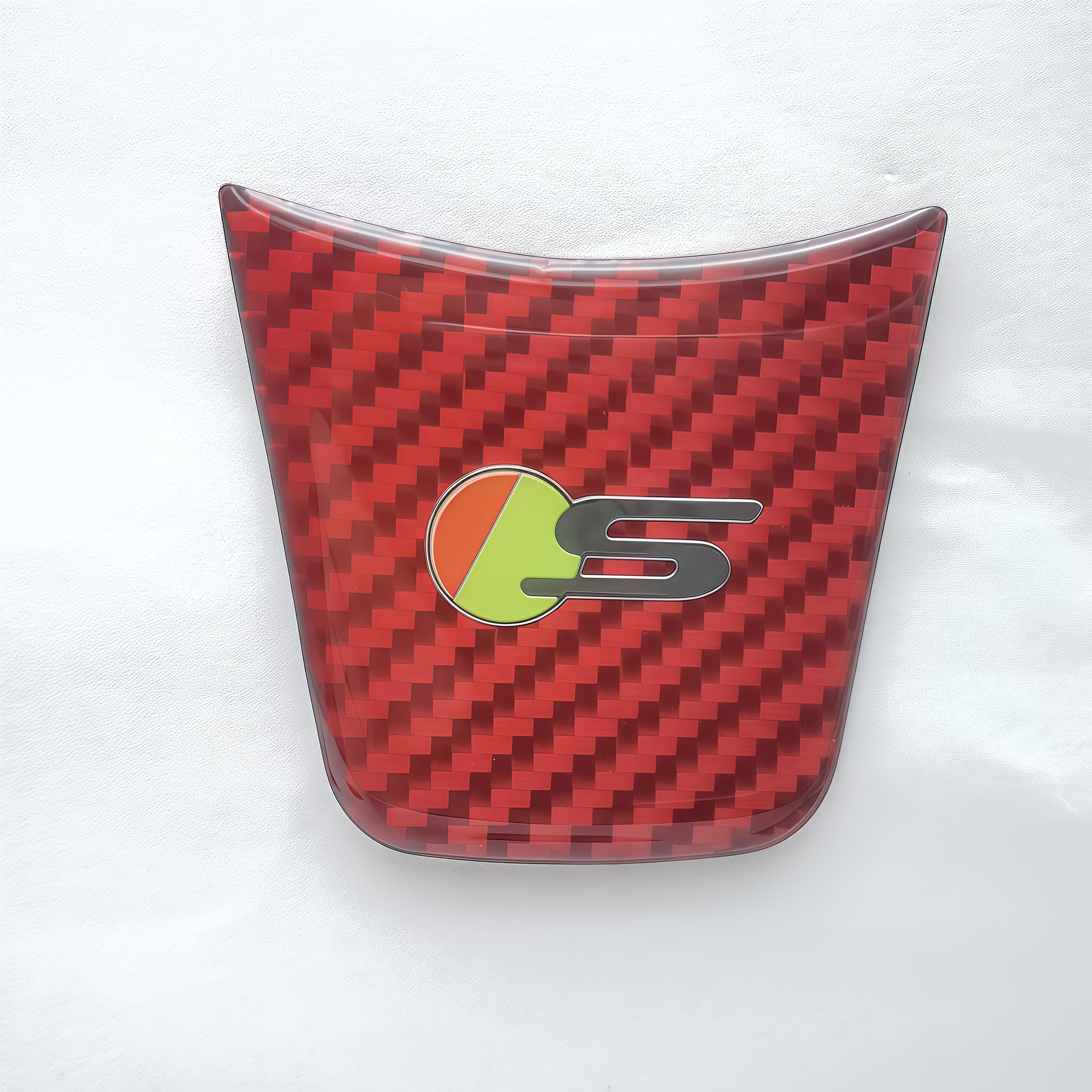 

1 шт. Логотип S/R Емблема на кермо автомобіля Значок Наклейка Декоративна наклейка для XK X Type F Pace I-pace XJL S-Type F-Type XJ XF XE E-pace XJS Logo червоний