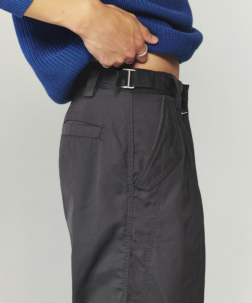 INTEMPOMOOD Paratrooper Layered Pants_Charcoal