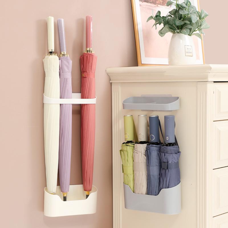 Wall-Mounted Umbrella Storage Rack Entryway and Commercial Stand OPP Packaging светло-желтого 850₽