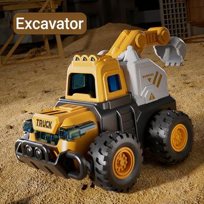 Press Excavator Toy