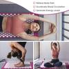 Acupressure Mat Sensi Massage Mat Pillow Set applicator for Neck Foot Yoga Mat with Needle Back Cushion