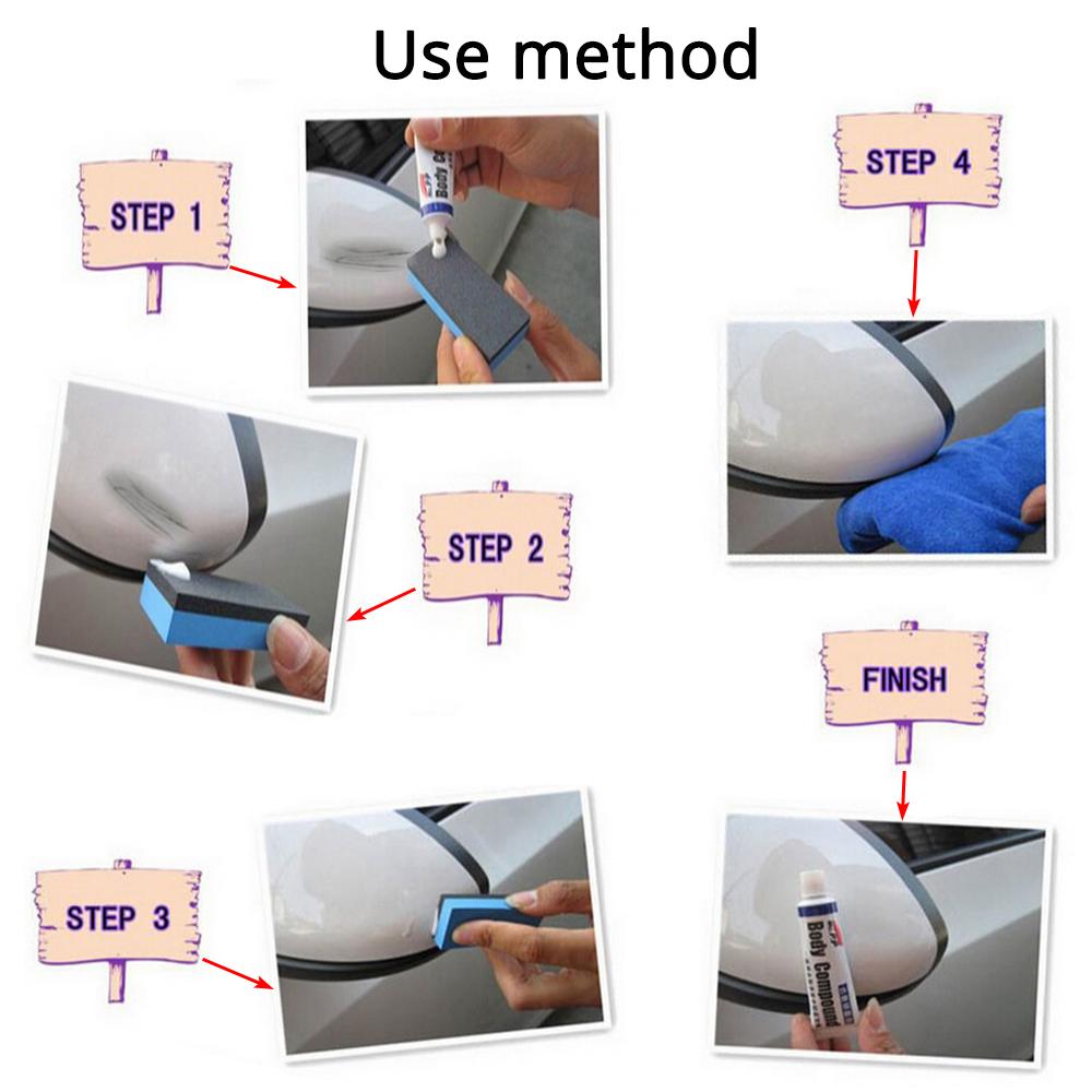 Car Body Compound MC311 Paste Set Scratch Paint Care Auto Polishing&Grinding Compound Paste for Car Care