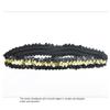 Glänzende Schleife Pailletten Stirnband Kopfschmuck Elastische Haarschleife Party Geschenk Glitzer Haarband