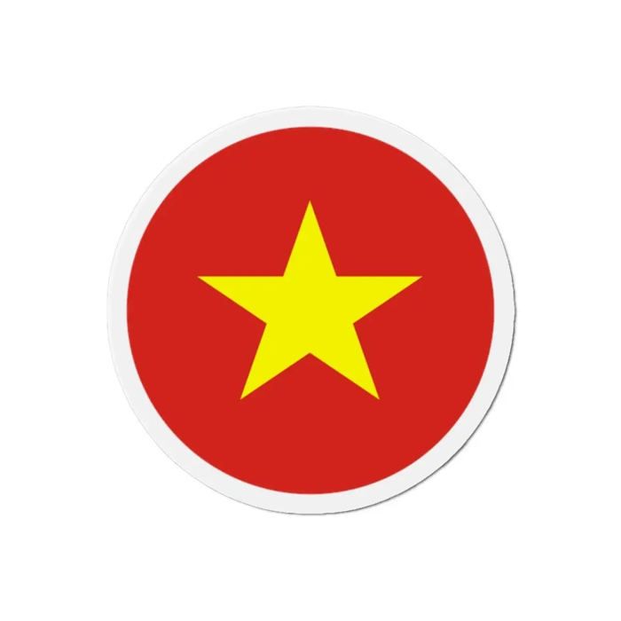 Aimant Rond - Viêt Nam - 9 Cm - 50 Pièces - Multicolore - Mixte
