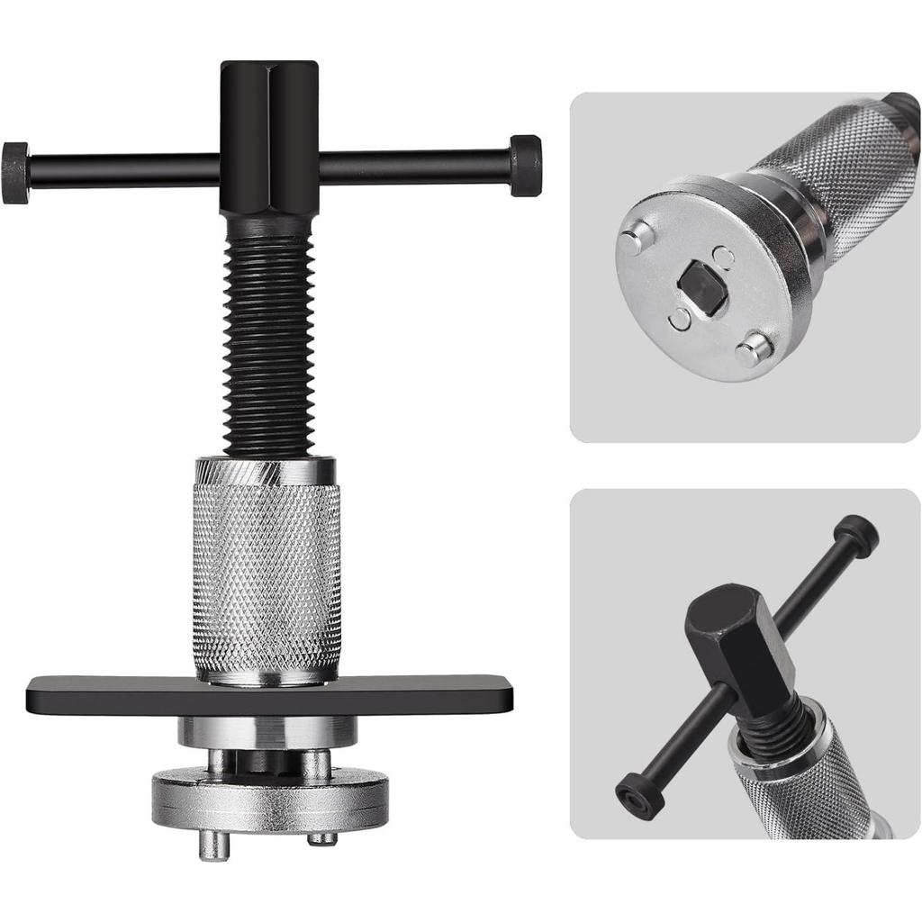 Universal Brake Caliper Piston Rewind Kit Wind Back Tool Set for Replacement of Brake Pads, Brake Discs or Brake Shoes,3 Pieces Set