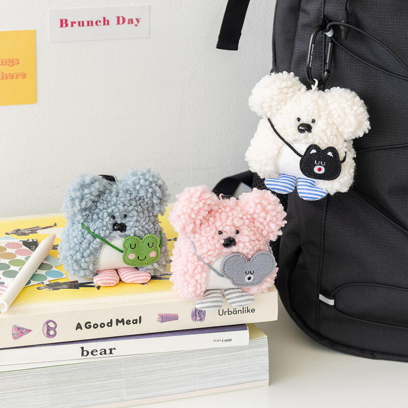 Brunch Brother Bapuri Keychain ivory