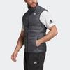 Adidas Varilite Sports Warm Reflective Stand Collar Down Vest Men Vests Gray DZ1425