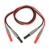 P1032 4mm Banana Plug Test Line Injection Molded Straight to Straight Multimeter Wire Cable