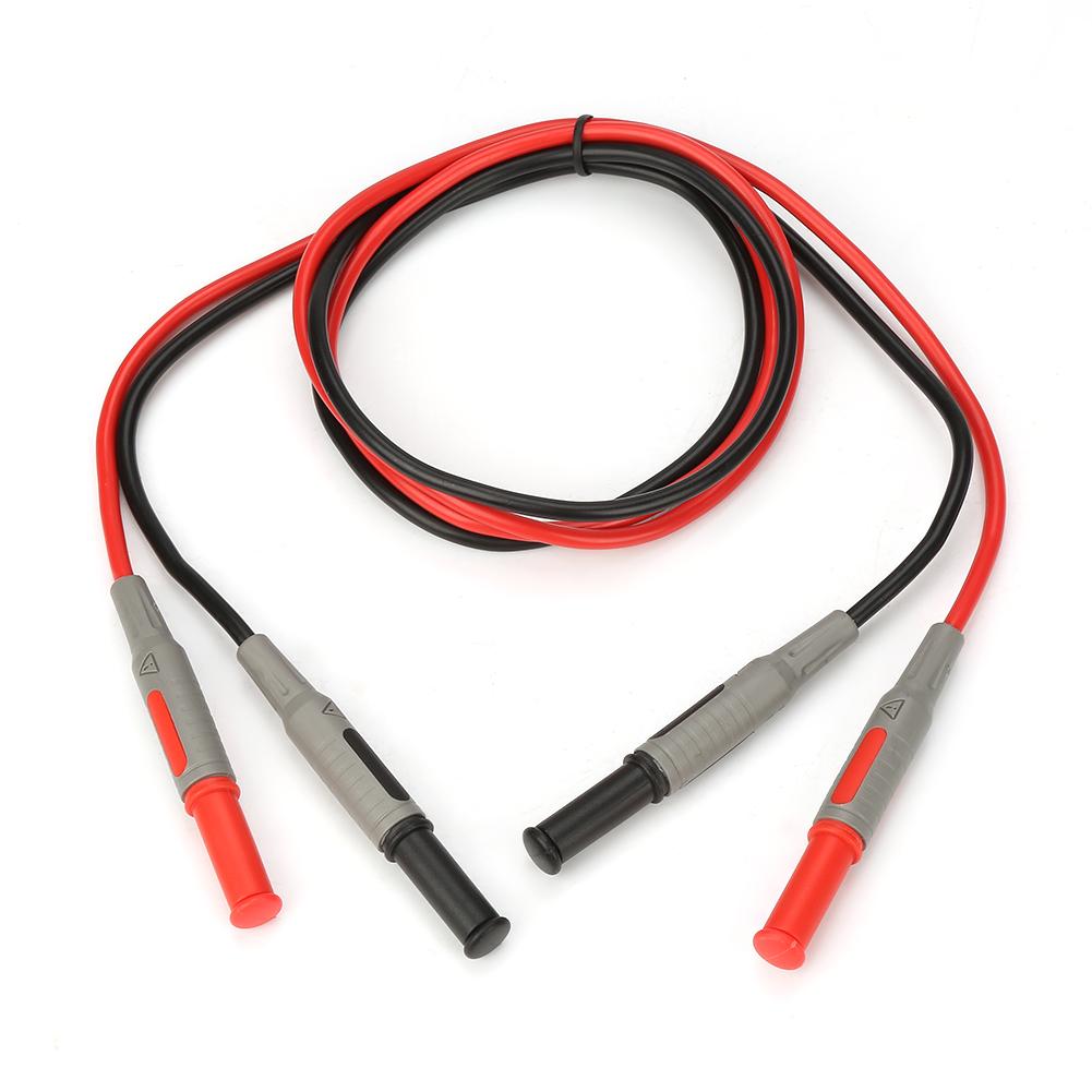 P1032 4mm Banana Plug Test Line Injection Molded Straight to Straight Multimeter Wire Cable