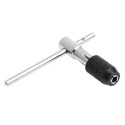 Professional Adjustable Ratcheting T Handle Tap Wrench Compatible with M6 Reamer Perfect for Assembly and Repair Work