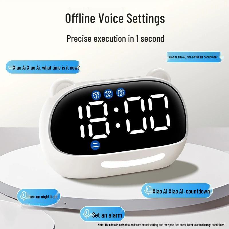 Smart Cartoon Alarm Clock and Study Timer for Students