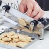 Manual Frozen Meat Slicer Stainless Steel Beef Bacon Household Cutting Machine Adjustable Slice Thickness