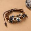 Handmade Bohemian Exotic Bracelet Retro Men's and Women's Woven Multi-layer Stacked Bracelet Niche Hand Rope