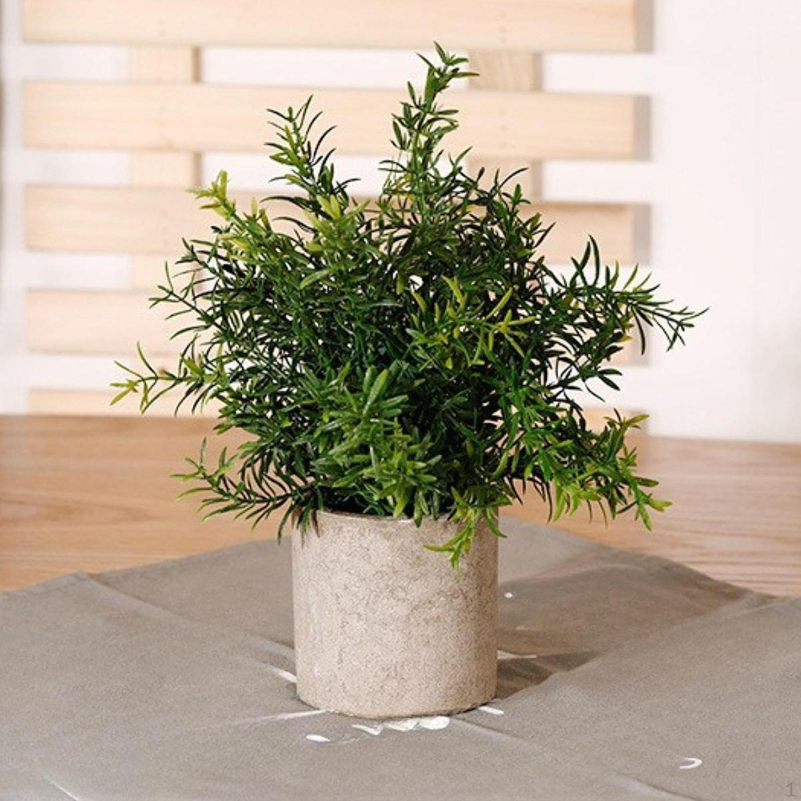 

Искусственное растение в горшке, украшение, подарок на новоселье, искусственная зелень для гостиной, для помещений Style B