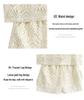 2026 Summer Petite Luxury Women's Suit: Hollow Out Top & Shorts Set – Slimming, Chic, and Trendy