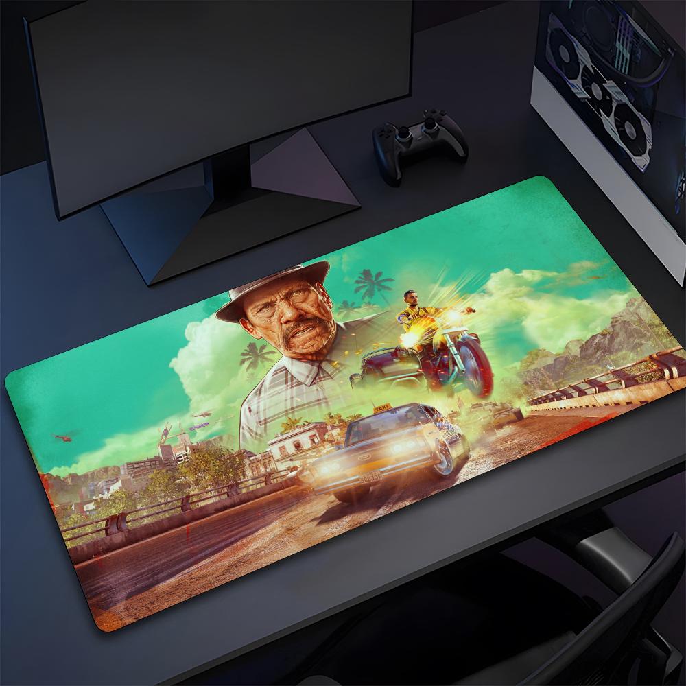 Podložka pod myš Far Cry 6 Vysoce kvalitní podložka pod myš z přírodní gumy Nejprofesionálnější omyvatelná podložka pod myš pro notebook