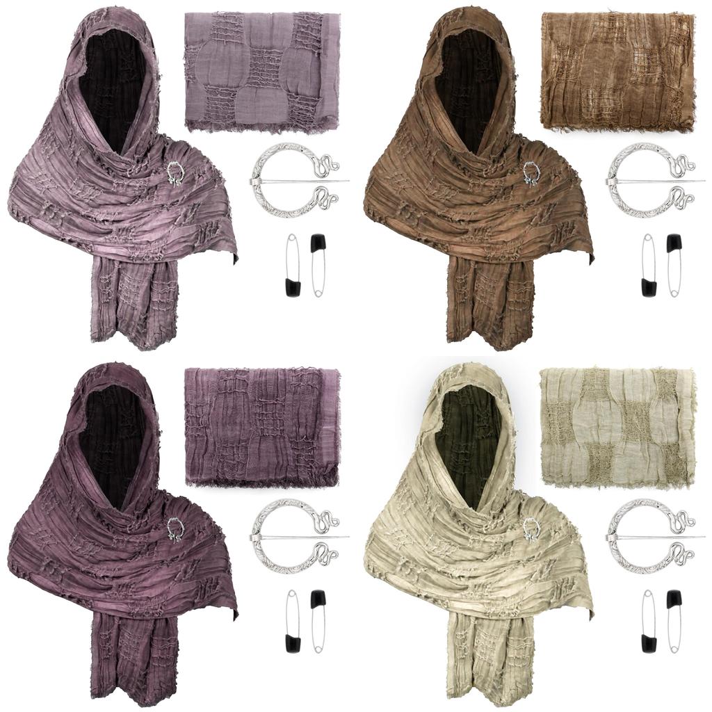 Cotton Linen Shawl With Geometric Pattern And Fringe For Casual Summer Wear