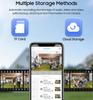 LS VISION 4G Solar PTZ IP Kamera 3 Objektiv 12MP HD Smart Home Sicherheitsschutz V380 Remote HD Drahtlose Personenerkennung Videoüberwachung