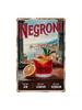 Neon Negroni Venice Retro Metal Wall Art Bar Decor