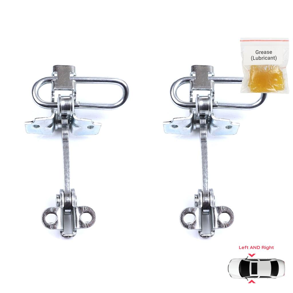 EDP1293-1 2 Pieces Door Hinge Stop Check Strap Limiter for Fiat Punto MK2 188 3-Door 1999-2012 51754187 