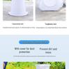 Extra Large Thickened Plastic Bucket with Lid for Household, Water Storage, Enzyme Fermentation