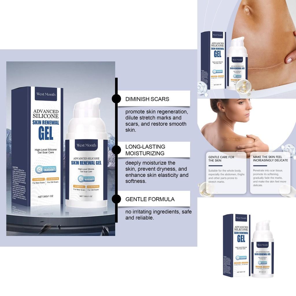 West Month Skin Repair Gel Gentle Nourishing Body Gel For Natural Radiant Skin