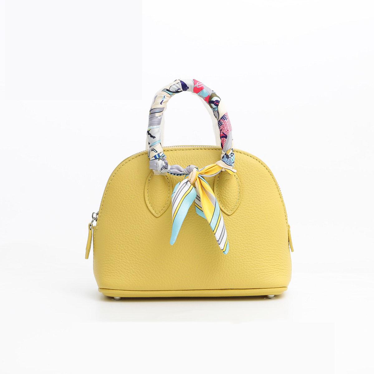 

Высококачественная сумка для боулинга Bolide из натуральной коровьей кожи Mini - кожаная ручная/наплечная сумка для женщин 18CM