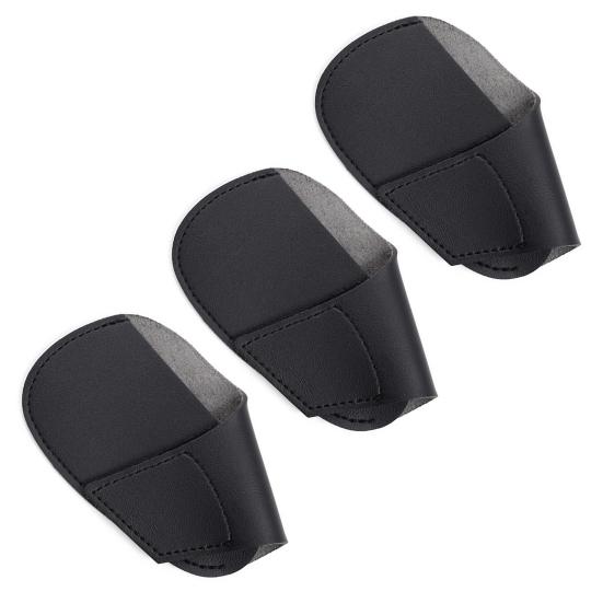 1/3/5/10Pcs Faux Leather Golf Club Headcover Waterproof Wood Driver Head Protector Cover Golf Accessories Men Women Golfer Gift