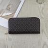 Vintage European & American Women's Long Wallet with Multi-Card Slots and Large Zippered Storage