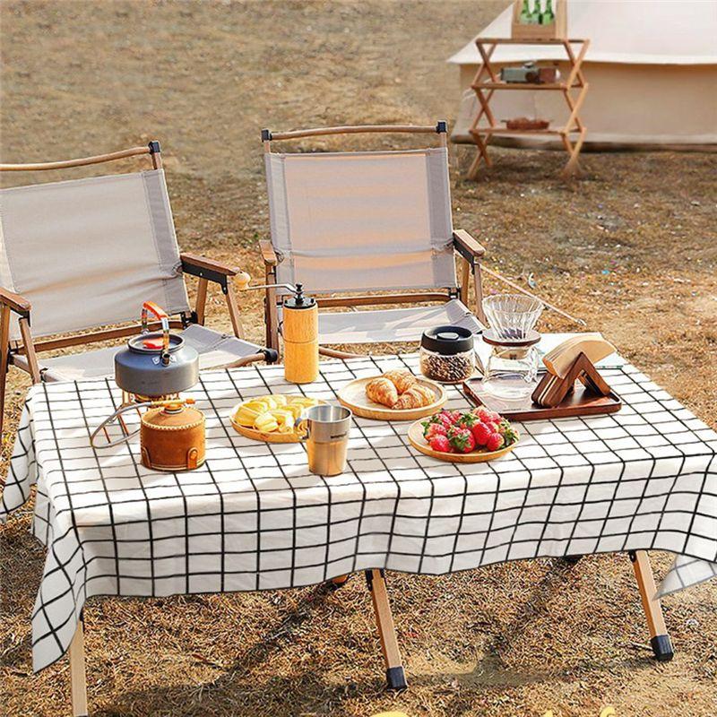 Good-Disposable Tablecloth Rectangular Thickened Camping Tablecloth Waterproof And Oil-Proof Picnic Mat