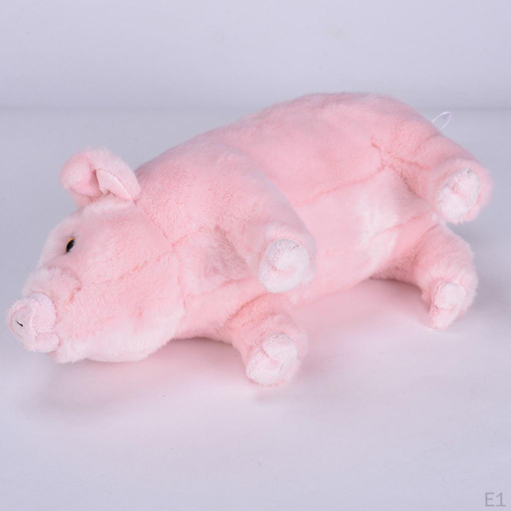 Stuffed Plush Toy, Pig Piggy Animal Figure, Babies Children Birthday Gift, Nursery Room Display