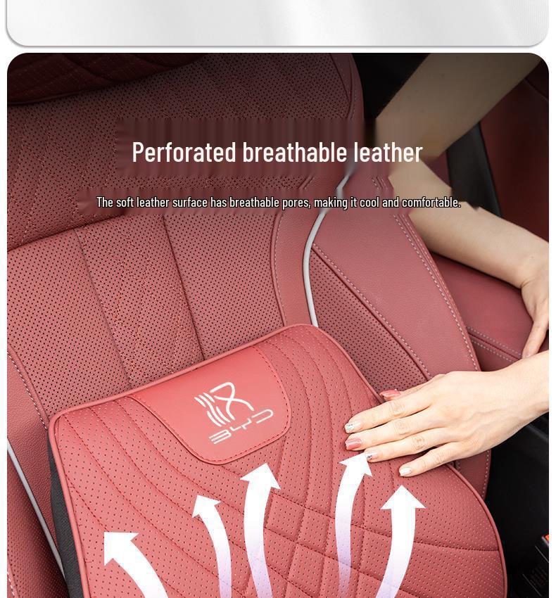 BYD Han Headrest & Lumbar Support: Neck Protection Pillow for DMi, DMp, and EV Versions