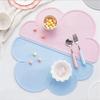 Cloud Shape Children Place Mat Waterproof Heat Insulation Silicone Plates Pad Easy Cleaning Non-Slip Kids Plate Mat