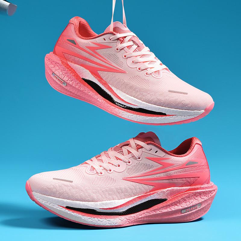 Neue Flying Burn 4 Laufschuhe Outdoor Erwachsene Sportarten Rutschfest Verschleißfest Atmungsaktiv Leicht Professionelle Laufschuhe Paar Männer und Frauen