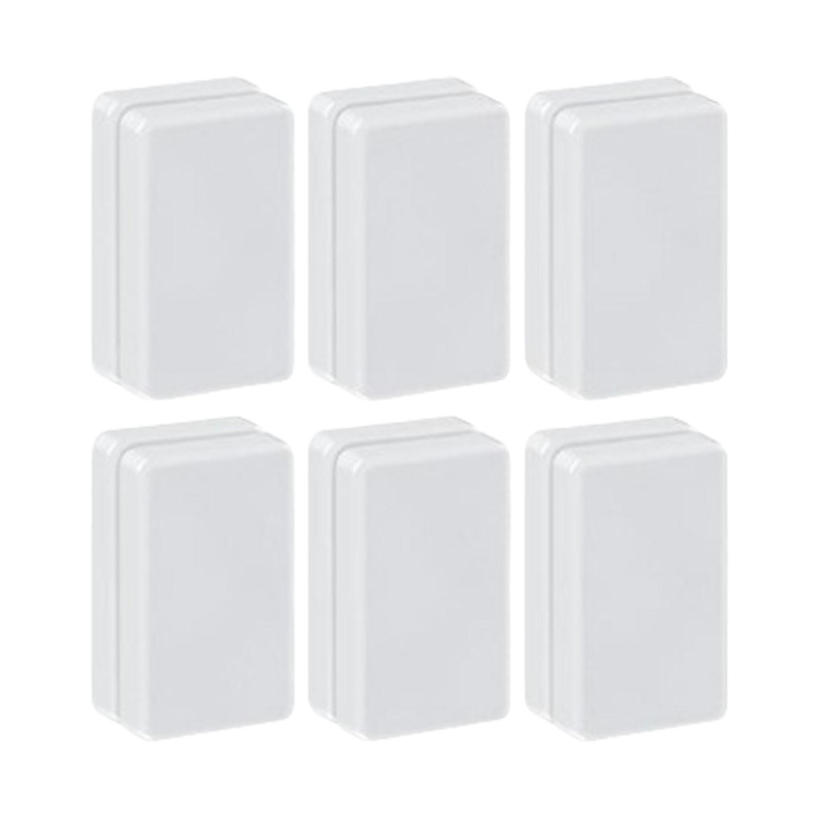 

12 шт. наружные магнитные грузила для штор водонепроницаемые магниты для драпировки аксессуары для душевых занавесок скатертей флагов белый