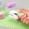 Mini Hole Punch 1 Hole Cute Paper Punch Portable Round Hole Puncher Paper Cutter Office School Supplies Stationery Items