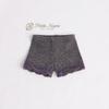[Petite Marie] 13 MDD Compatible, 1-Minute Length, Lace-Trimmed Leggings, Dark Gray, Spats, Fitness Pants, Daily Pants, Casual Pants, 40cm Doll, BJD,
