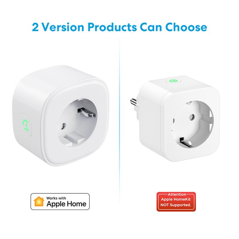 Homekit Smart Plug Eu Wifi 16a Steckdose Timer Zeitplan Sprachsteuerung Unterstützung Alexa Google Assistent Smartthings