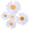 5Pc Sun Flower Daisy Sew On/Iron On Embroidered Patch Diy Craft Clothes Applique