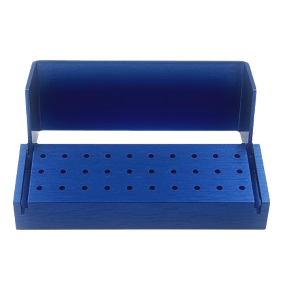 PIORPOY 30 Holes High Speed Handpiece Burs Dental Diamond Burs Drill Disinfection Block Holder Dentistry Instrument Dropship синий