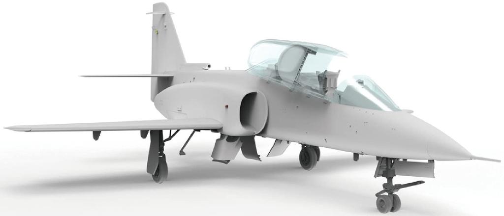 Freedom Model Kits US Navy VTXTS Project N351 Trainer Aircraft What If Version Plastic Model Kit FRE18022 1/48