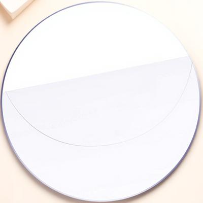 Clear Acrylic Round Disc High Transparency Board for Art Craft Models Tabletop Protector DIY Hobbyists Use Acrylic Sheet