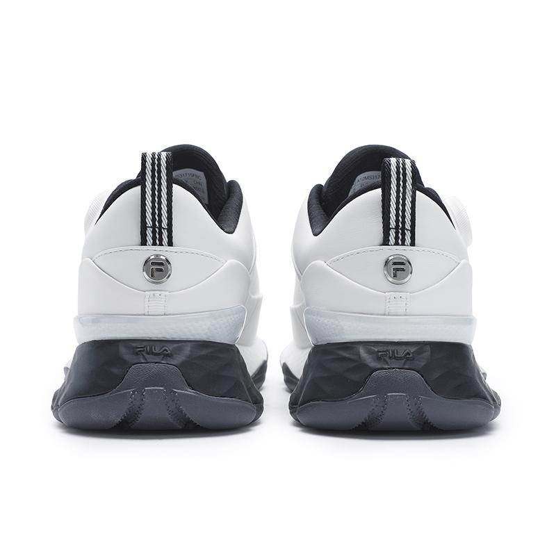 FILA Boa Comfortable Versatile Durable Non-Slip Low-Top Golf Shoes Men sneaker Black White A12M531715FBC